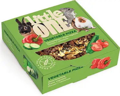 Little One лакомство для грызунов Пицца с овощами шоу-бокс